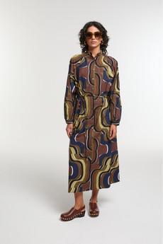 EULALIE BELARRA KHAKI DRESS via Cool and Conscious