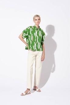 ANDREW WAVE SHIRT GREEN via Cool and Conscious