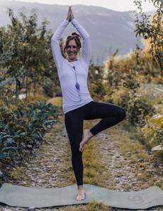 Yoga eucalyptus trouser via CORA happywear