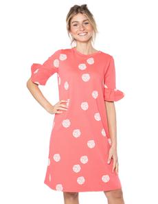 Dress Organic Cotton Lotti - light pink via CORA happywear