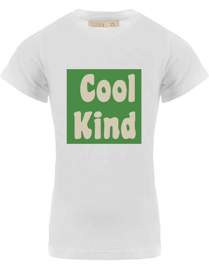 Sustainable T-shirt for children in eucalyptus fibre from CORA happywear