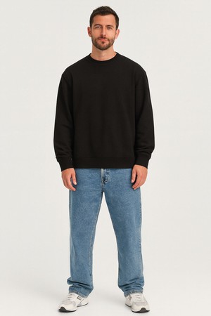 Hoodie - Unisex Oversized Fit - Black from COREBASE