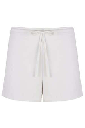 Drawstring Shorts in Cream from Cucumber Clothing