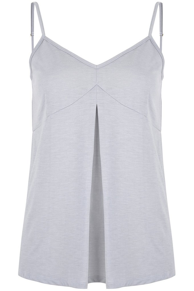 Cami Top in Silver from Cucumber Clothing