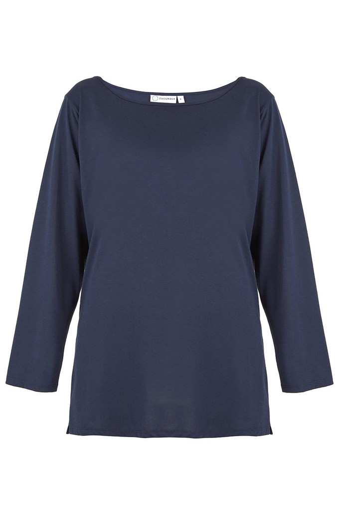 Sweatshirt in Navy from Cucumber Clothing