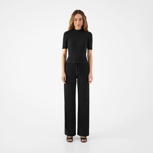 DEW Flared Soft Denim - French Pocket - Stay Black from DAWN Denim