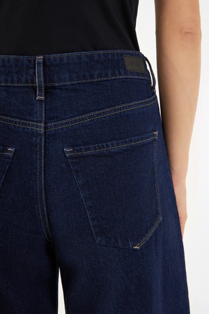 ASH Barrel Leg Minimal Stretch - Classic - Dark Blue from DAWN Denim
