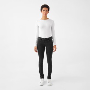 MID SUN Slim Comfortstretch - Basic - Black Denim from DAWN Denim MID SUN Slim Comfortstretch - Basic - Black Denim from DAWN Denim