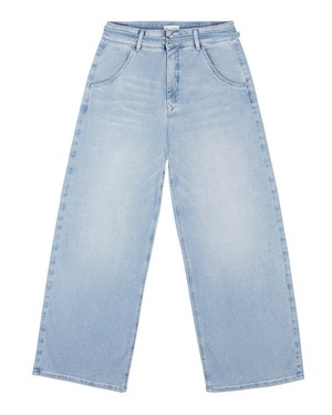 BLINK High Waist Culotte Jeans - Light Blue from DAWN Denim