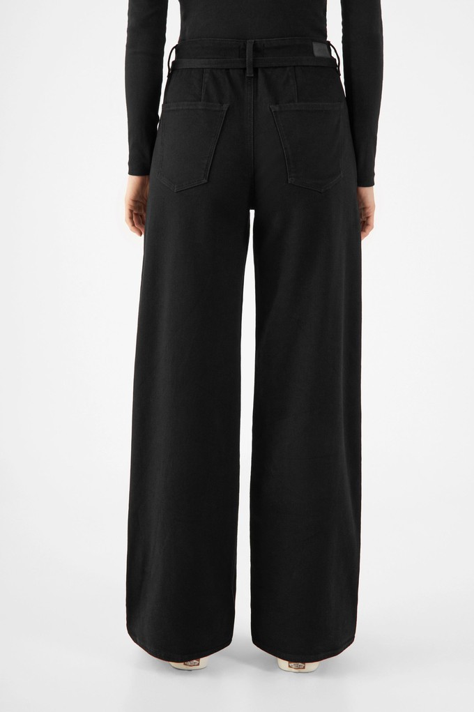 BLINK Wide Barrel Culotte Soft Denim - Classic - Stay Black from DAWN Denim