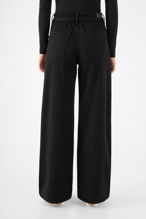 BLINK Wide Barrel Culotte Soft Denim - Classic - Stay Black from DAWN Denim