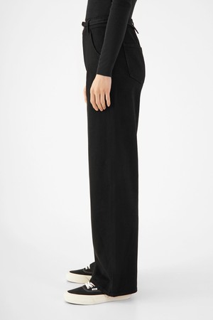 BLINK Wide Barrel Culotte Soft Denim - Classic - Stay Black from DAWN Denim