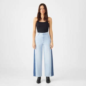 BLINK High Waist Culotte Jeans - Two Tone from DAWN Denim
