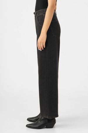 BLINK High Waist Culotte Jeans - Black Denim from DAWN Denim