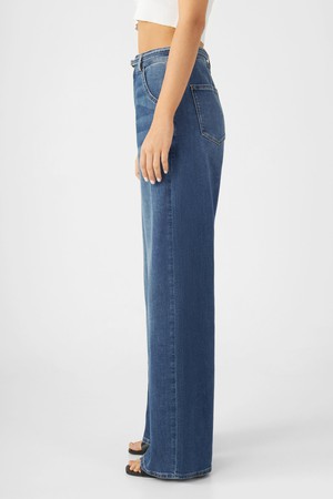 BLINK High Waist Wide - Vintage Blue from DAWN Denim BLINK High Waist Wide - Vintage Blue from DAWN Denim