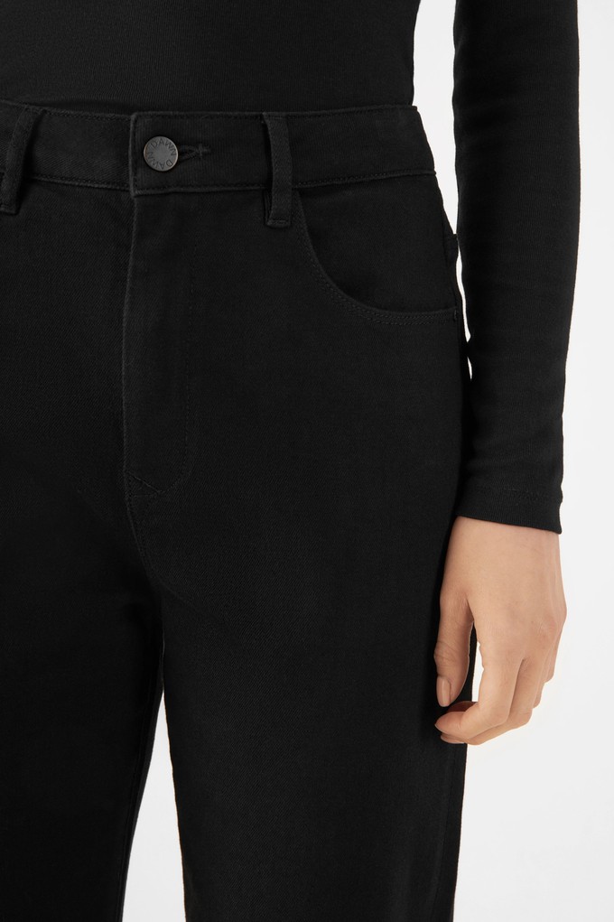 STARDUST O-Shape Soft Denim - Classic - Stay Black from DAWN Denim