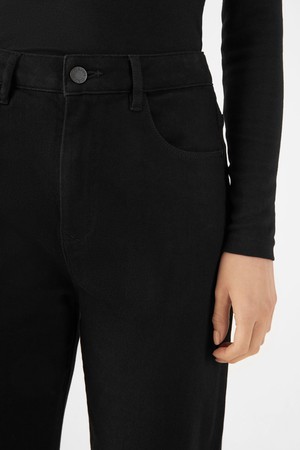 STARDUST O-Shape Soft Denim - Classic - Stay Black from DAWN Denim