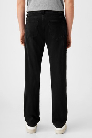 DUSK Regular Straight Minimal Stretch - Classic - Black from DAWN Denim