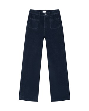 DEW Flared Corduroy - Sailor - Dark Navy from DAWN Denim