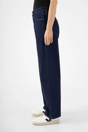ASH Barrel Leg Minimal Stretch - Classic - Dark Blue from DAWN Denim