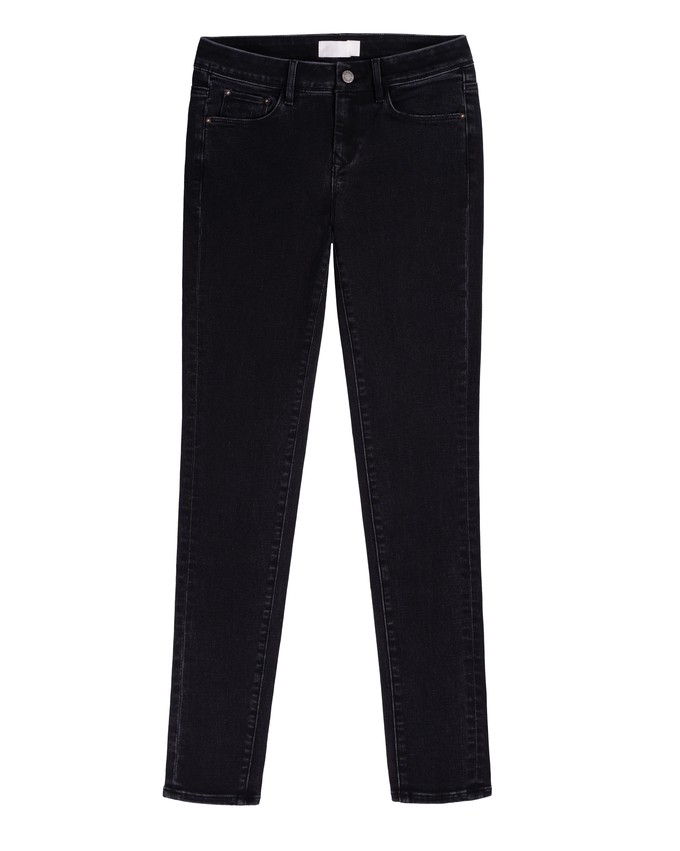 MID SUN Slim Comfortstretch - Basic - Black Denim from DAWN Denim MID SUN Slim Comfortstretch - Basic - Black Denim from DAWN Denim