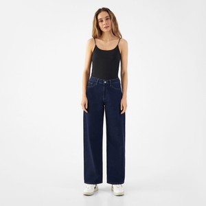 ASH Barrel Leg Minimal Stretch - Classic - Dark Blue from DAWN Denim