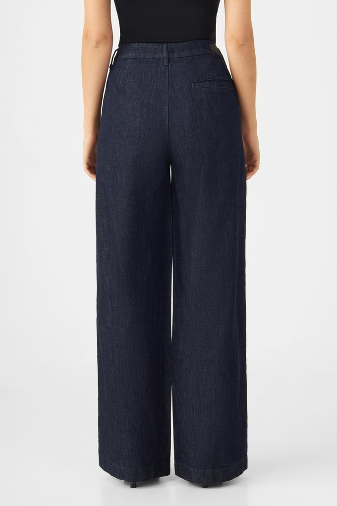 TOMORROW Wide Lightweight Hemp - Chino - Raw Blue from DAWN Denim