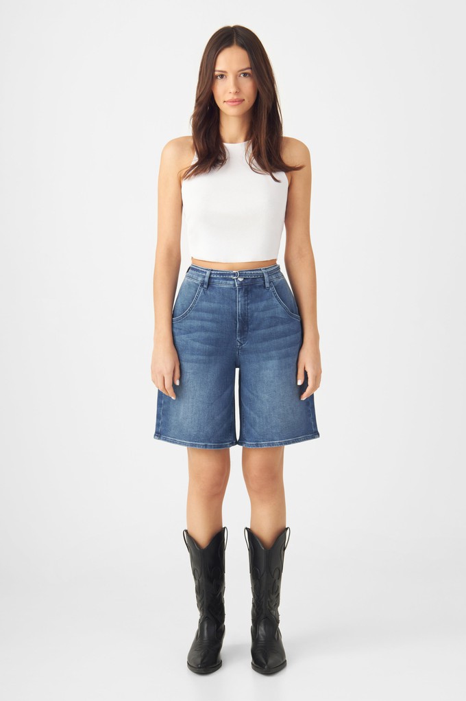 BLINKY Soft Denim - Shorts - Vintage Blue from DAWN Denim