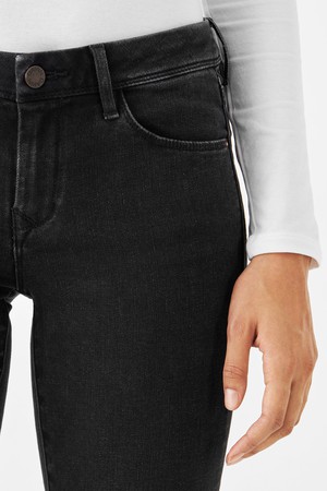 MID SUN Slim Comfortstretch - Basic - Black Denim from DAWN Denim MID SUN Slim Comfortstretch - Basic - Black Denim from DAWN Denim