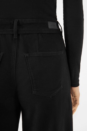 BLINK Wide Barrel Culotte Soft Denim - Classic - Stay Black from DAWN Denim