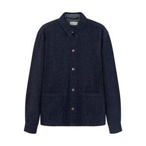 SORRY Lightweight Hemp - Shacket - Raw Blue - Men from DAWN Denim