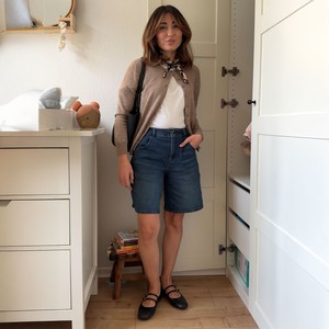 BLINKY Soft Denim - Shorts - Vintage Blue from DAWN Denim