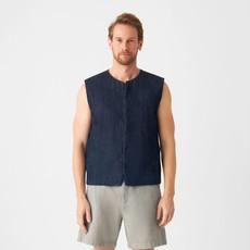 KASHEW Lightweight Hemp - Padded Vest via DAWN Denim