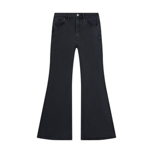 CELESTIAL Slim Flared Soft Tencel - Vintage Black from DAWN Denim
