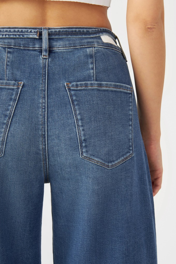 BLINK High Waist Wide - Vintage Blue from DAWN Denim BLINK High Waist Wide - Vintage Blue from DAWN Denim