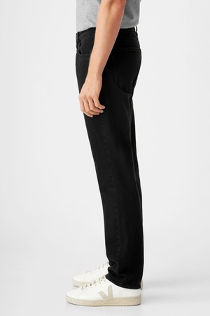 DUSK Regular Straight Minimal Stretch - Classic - Black from DAWN Denim