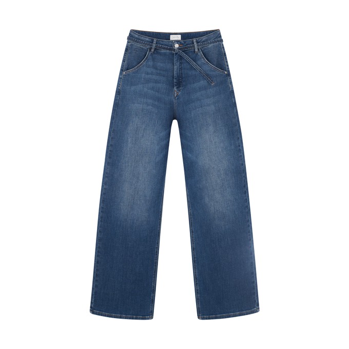 BLINK High Waist Wide - Vintage Blue from DAWN Denim BLINK High Waist Wide - Vintage Blue from DAWN Denim