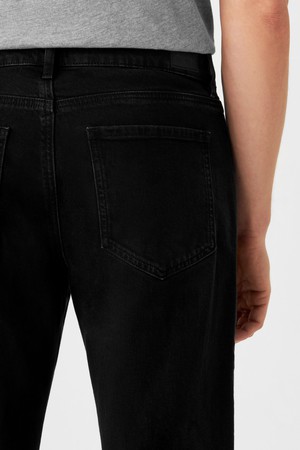 DUSK Regular Straight Minimal Stretch - Classic - Black from DAWN Denim