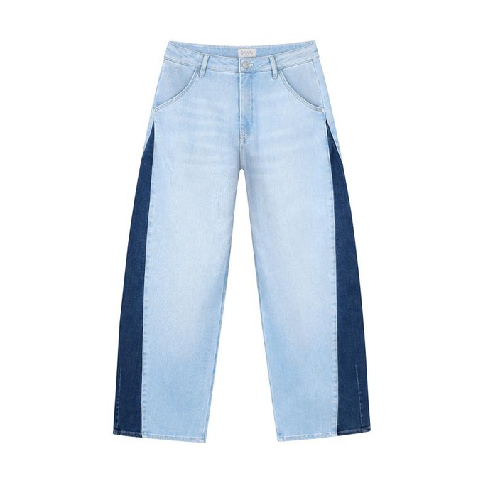 BLINK High Waist Culotte Jeans - Two Tone from DAWN Denim