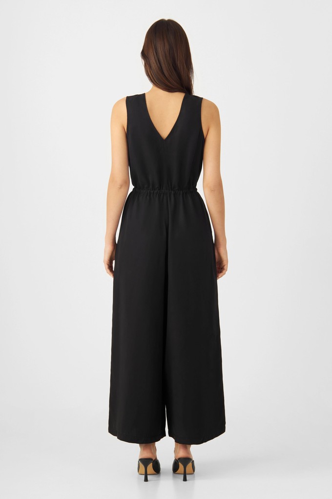 MOONLIGHT Tencel - Classic Overall - Midnight Black from DAWN Denim