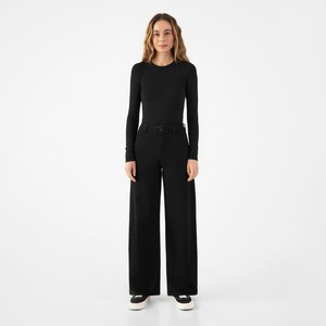 BLINK Wide Barrel Culotte Soft Denim - Classic - Stay Black from DAWN Denim