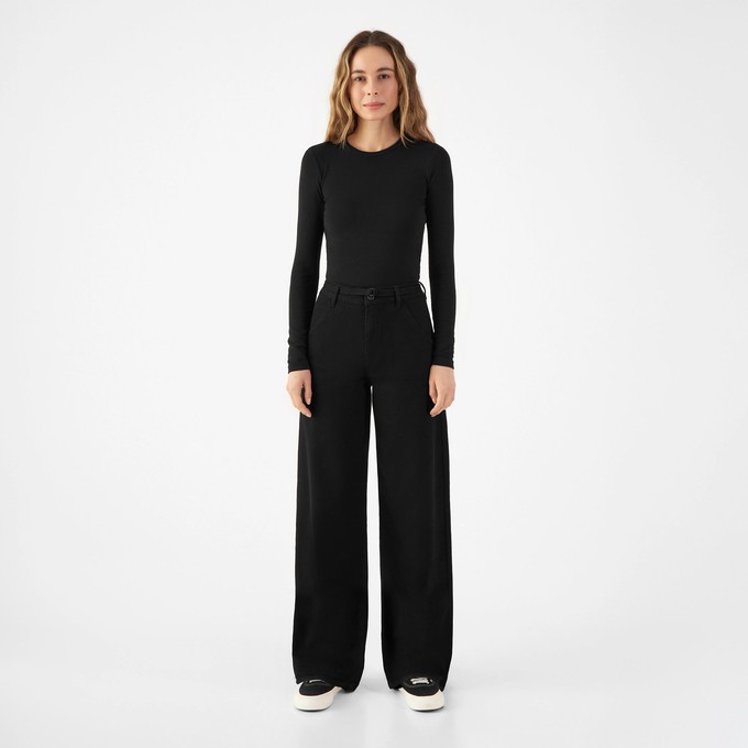 BLINK Wide Barrel Soft Denim - Classic - Stay Black from DAWN Denim