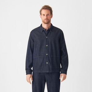 SORRY Lightweight Hemp - Shacket - Raw Blue - Men from DAWN Denim