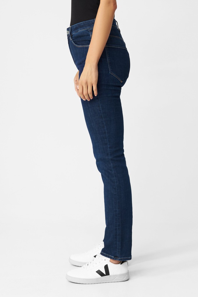 STELLAR Slim Comfortstretch - Classic - Dark Blue from DAWN Denim