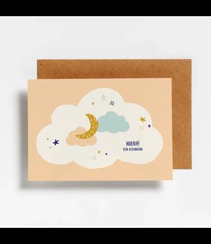 Hello August •• Postkaart | Hoera! Een kleinkind from De Groene Knoop