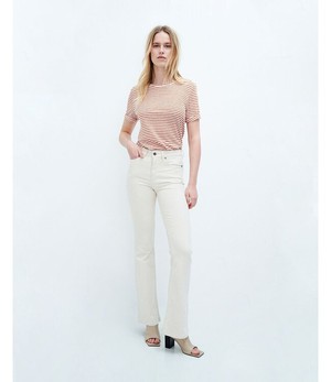 KUYICHI •• Lisette Flare Undyed | Off White from De Groene Knoop