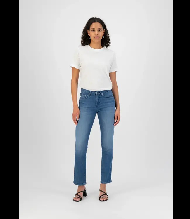 MUD Jeans •• Jeans Faye Straight | authentic indigo from De Groene Knoop