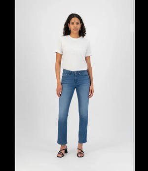 MUD Jeans •• Jeans Faye Straight | authentic indigo from De Groene Knoop