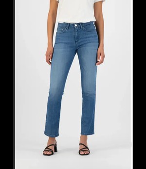 MUD Jeans •• Jeans Faye Straight | authentic indigo from De Groene Knoop