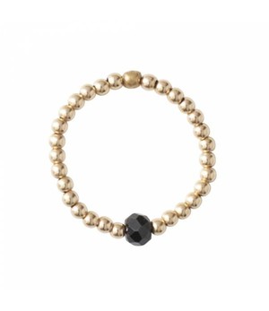 A BEAUTIFUL STORY •• Ring Sparkle GC Black Onyx M/L from De Groene Knoop